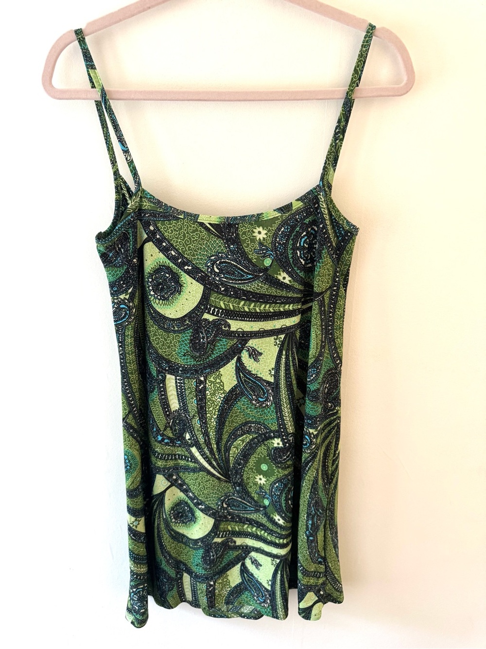 Jordan Taylor Dress Paisley with Teal Accents - Picture 3 of 5